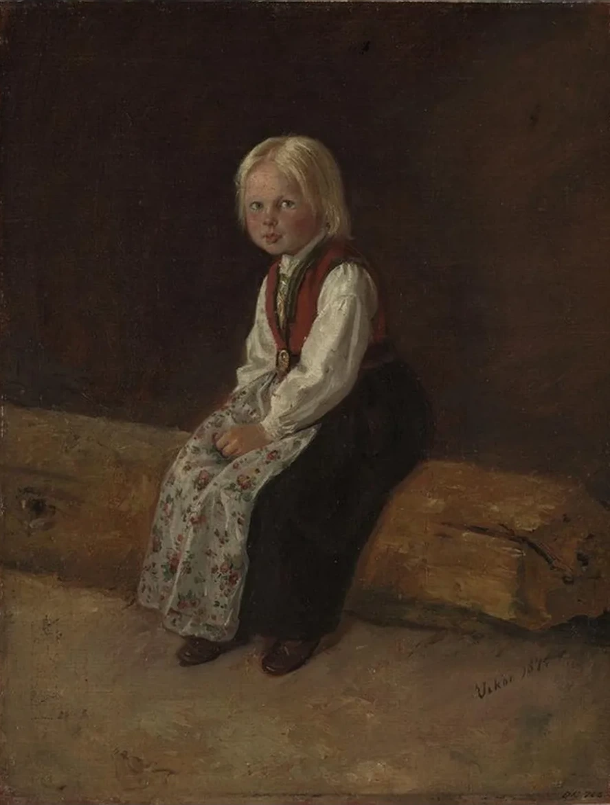 Portrait of Sella Larsdatter Vik r