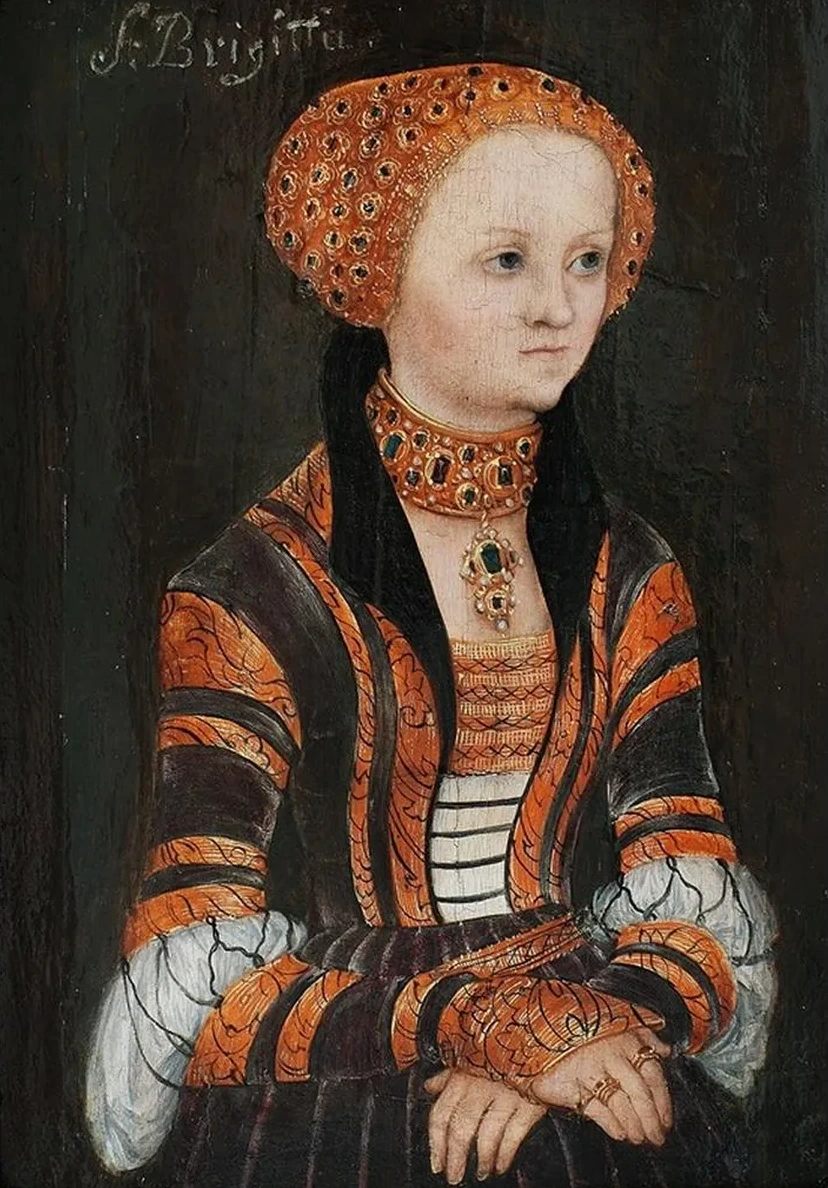 Portrait of St. Bridget of Sweden
