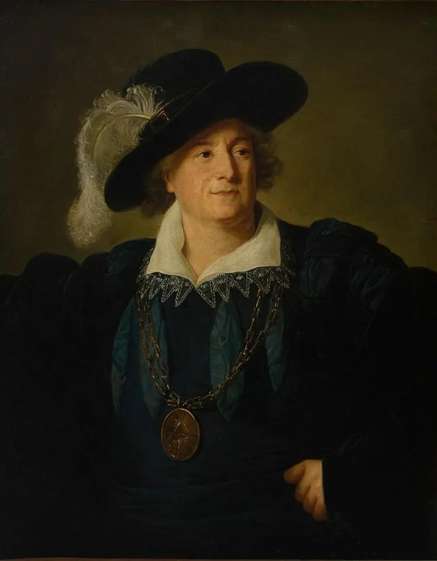 Portrait of Stanislaus Augustus Poniatowski (1732 1798) Dressed as Henry IV