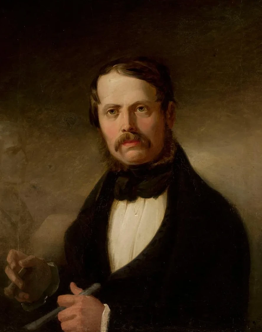 Portrait of Teofil Lenartowicz, Poet and Sculptor