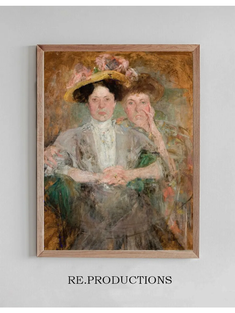 Portrait of Two Young Ladies