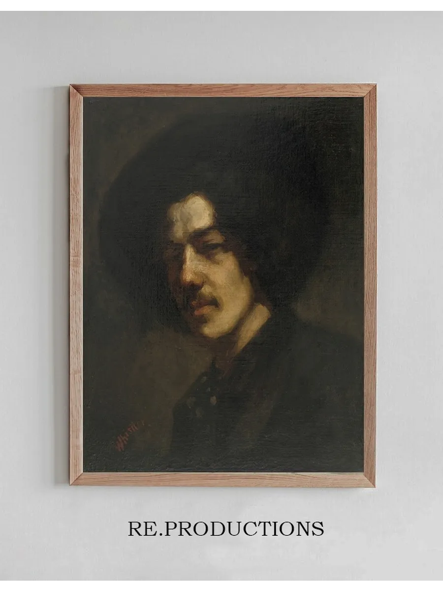 Portrait of Whistler with a Hat
