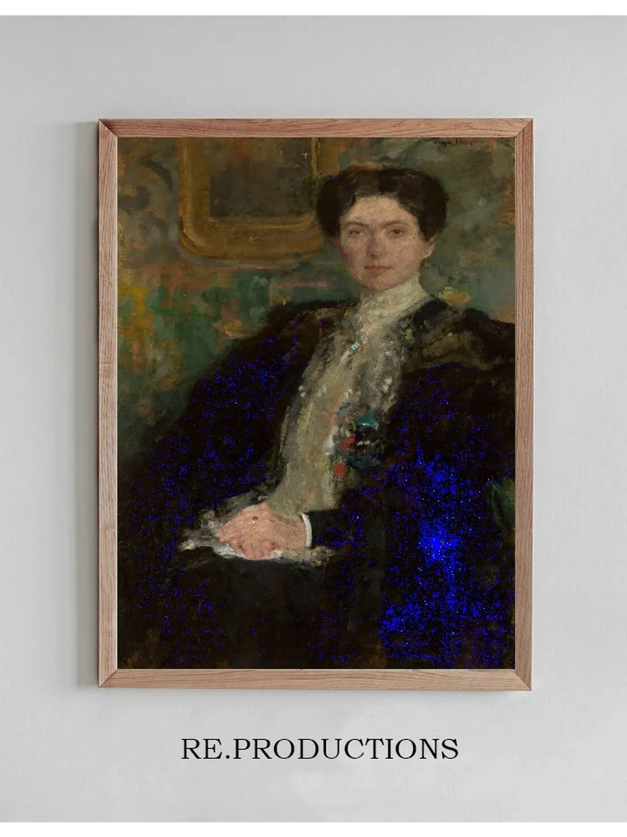 Portrait of Zofia Kirkor - Kiedro n e Grabska (1872 1952)