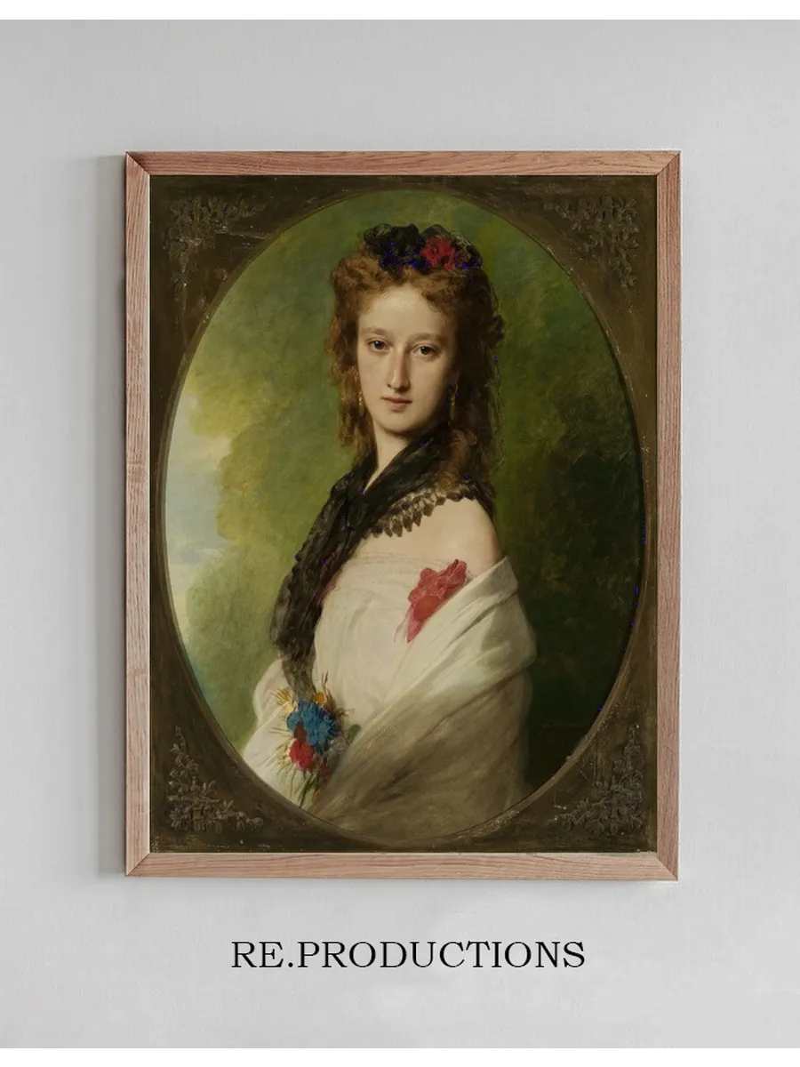 Portrait of Zofia Zamoyska N E Potocka
