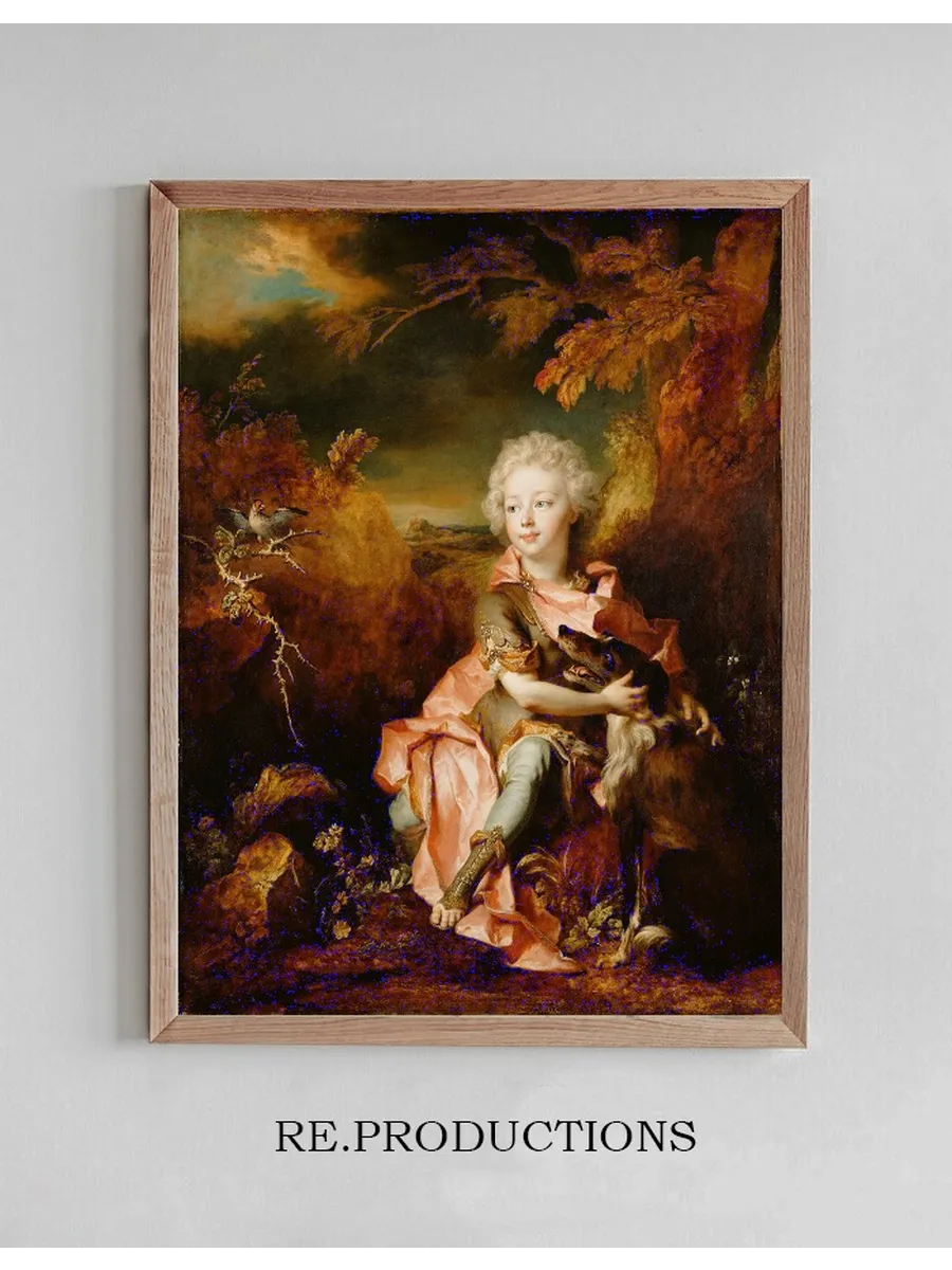 Portrait of a Boy in Fancy Dress