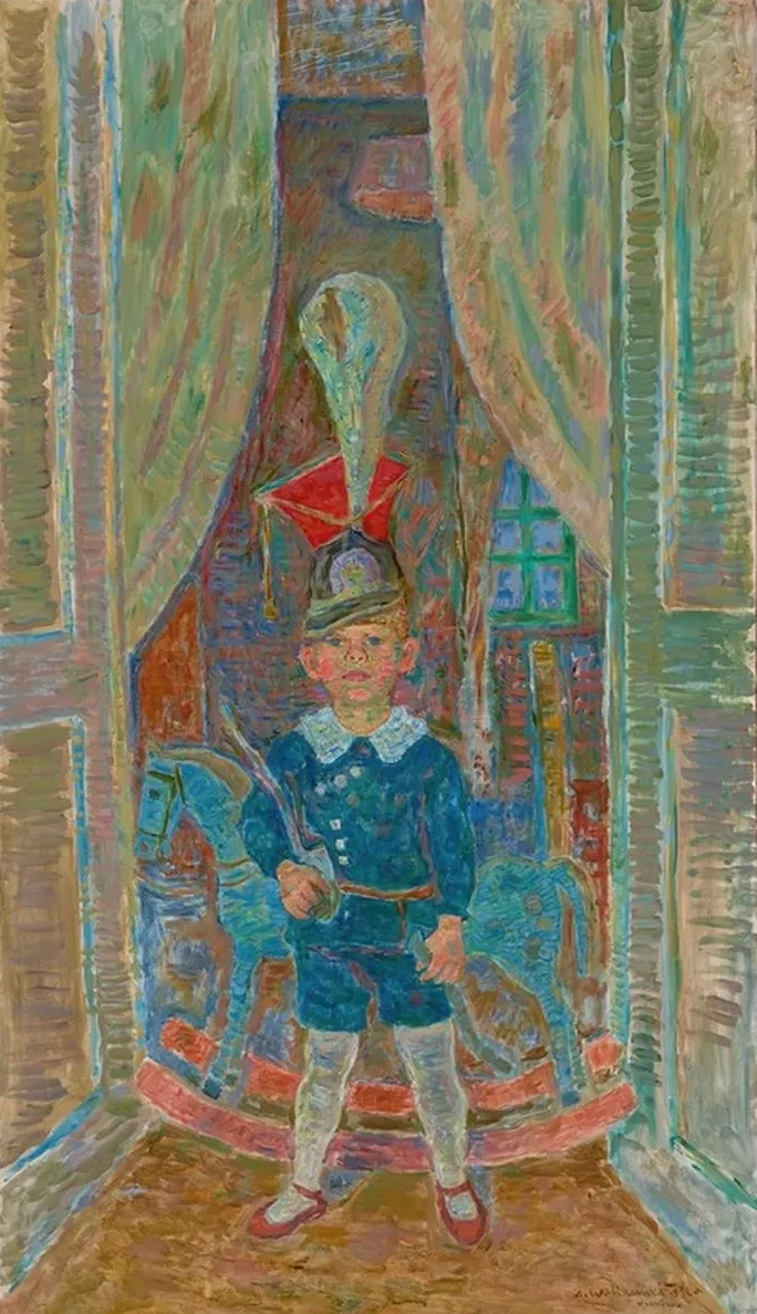 Portrait of a Boy in the Uhlan's Schako