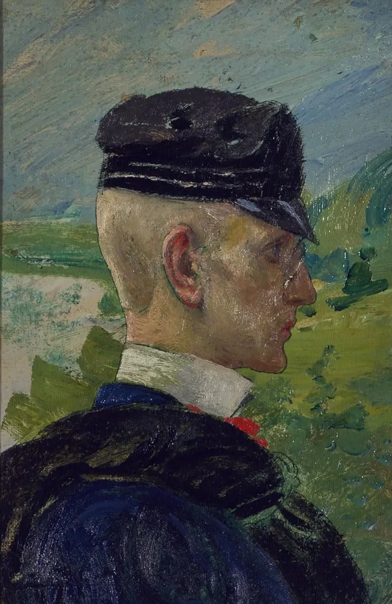 Portrait of a Boy. Study for Morning Prayers