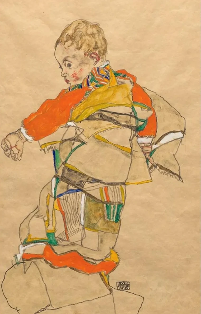 Portrait of a Child (Anton Peschka, Jr.)