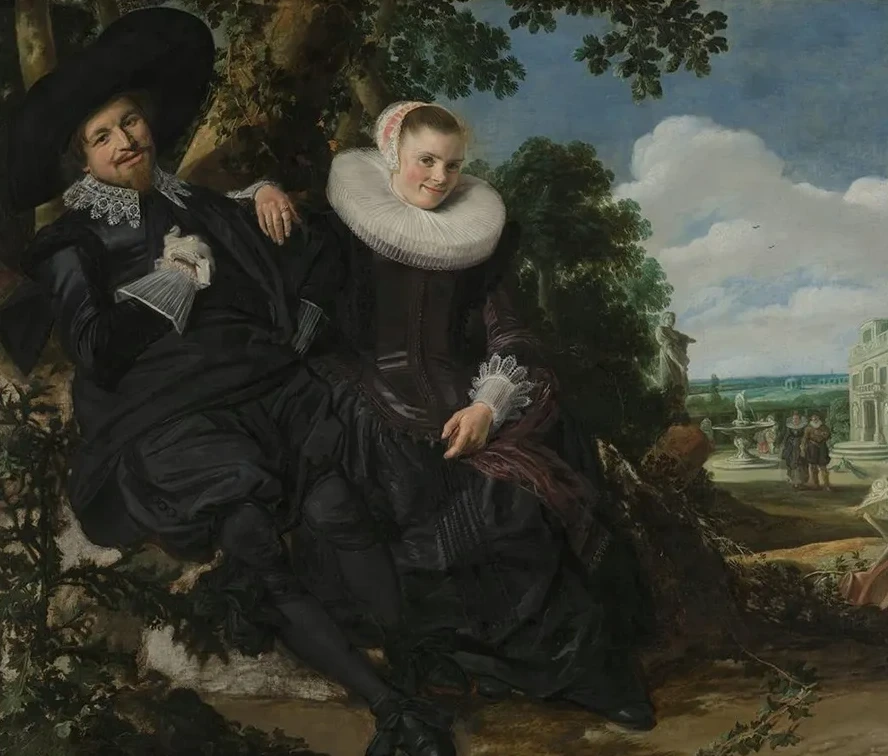 Portrait of a Couple, Probably Isaac Abrahamsz Massa and Beatrix van Der Laen