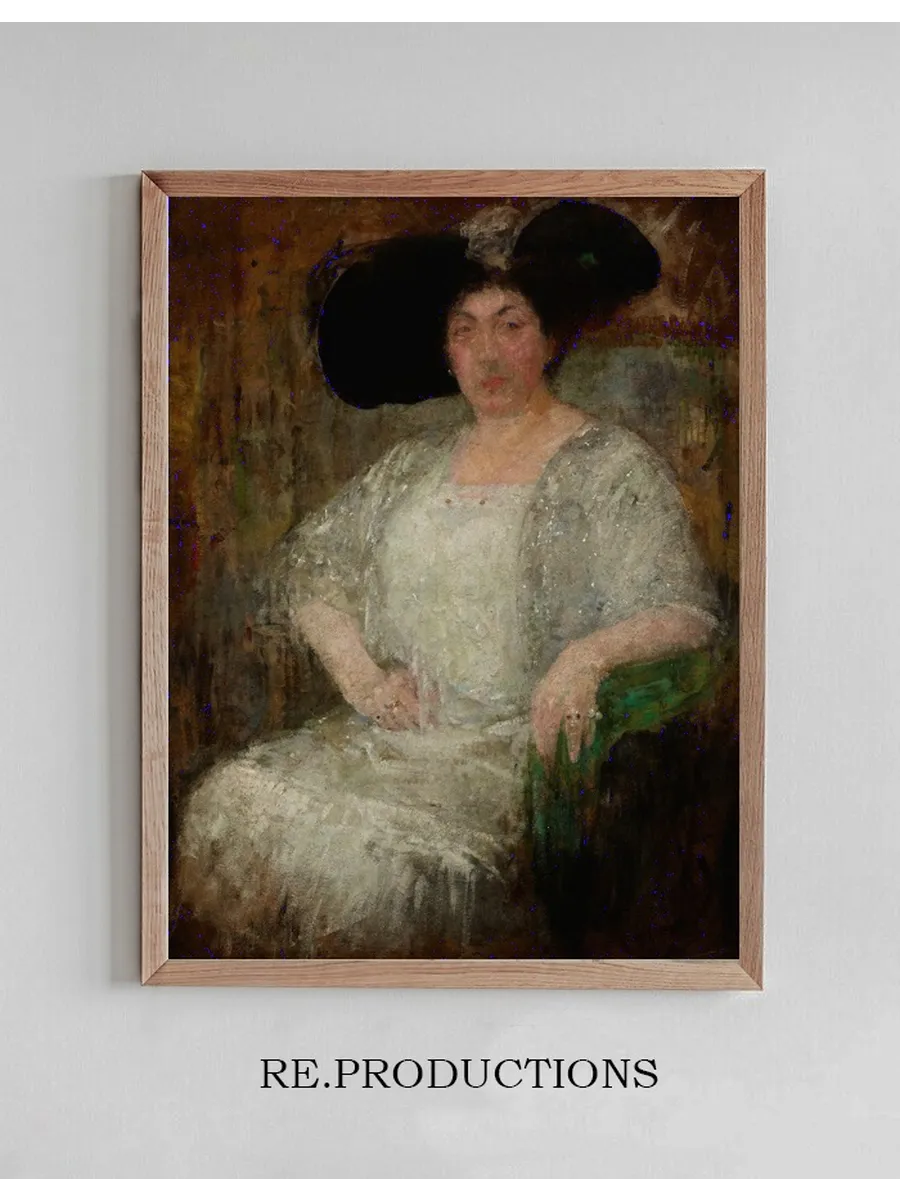 Portrait of a French Lady - Writer Gabrielle R val