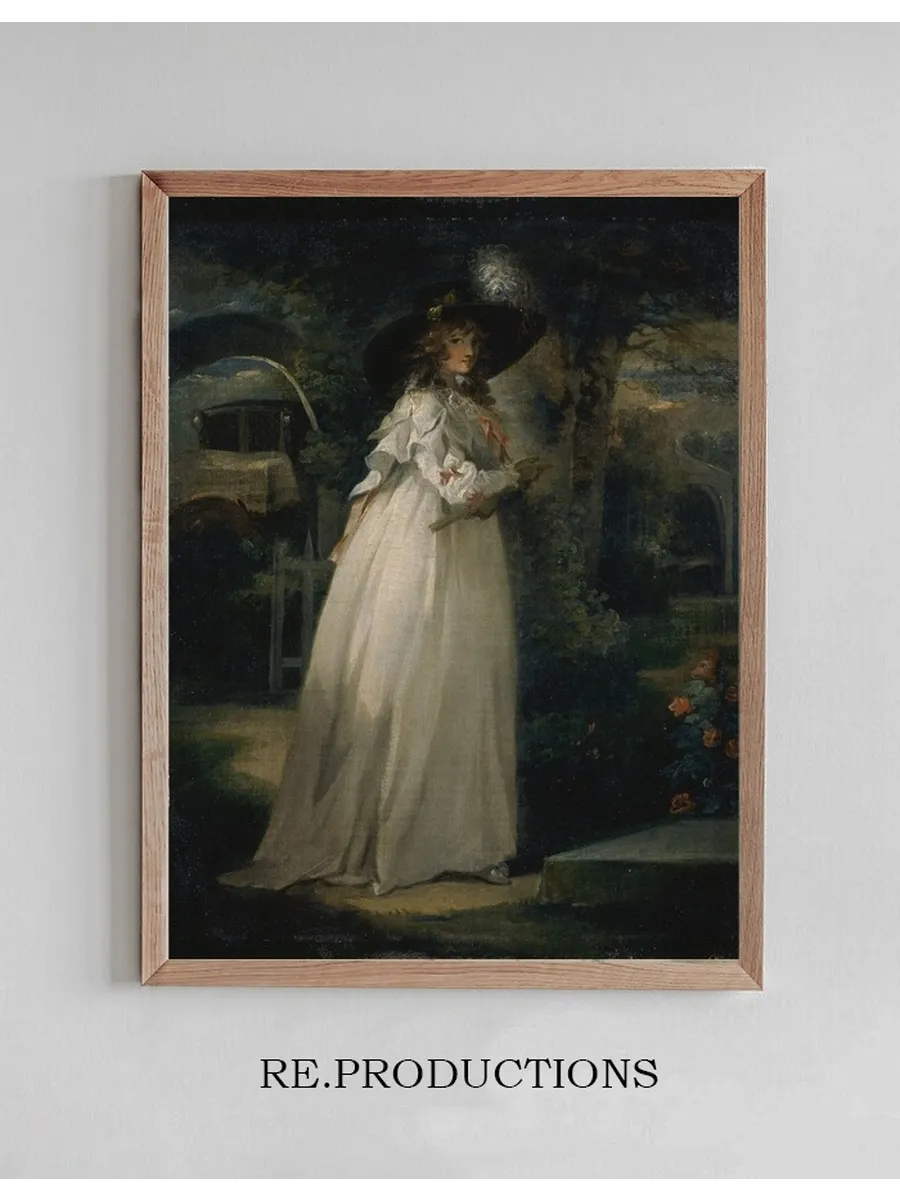 Portrait of a Girl in a Garden