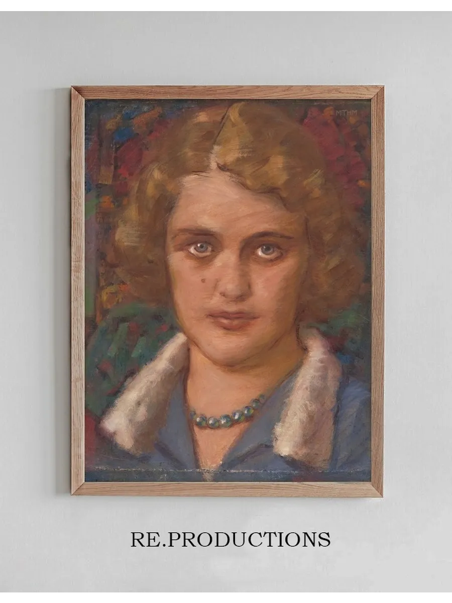 Portrait of a Girl with Beads