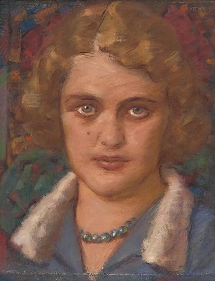 Portrait of a Girl with Beads