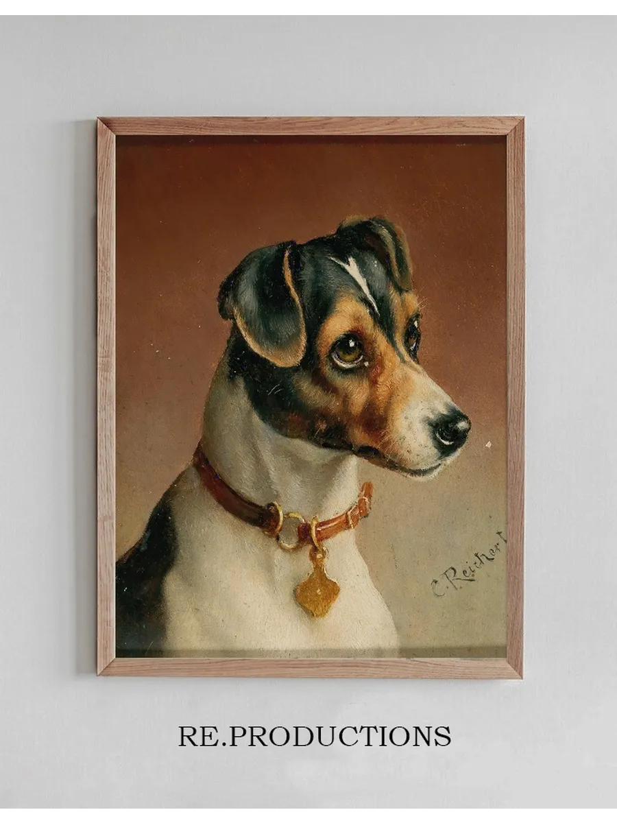 Portrait of a Jack Russel Terrier