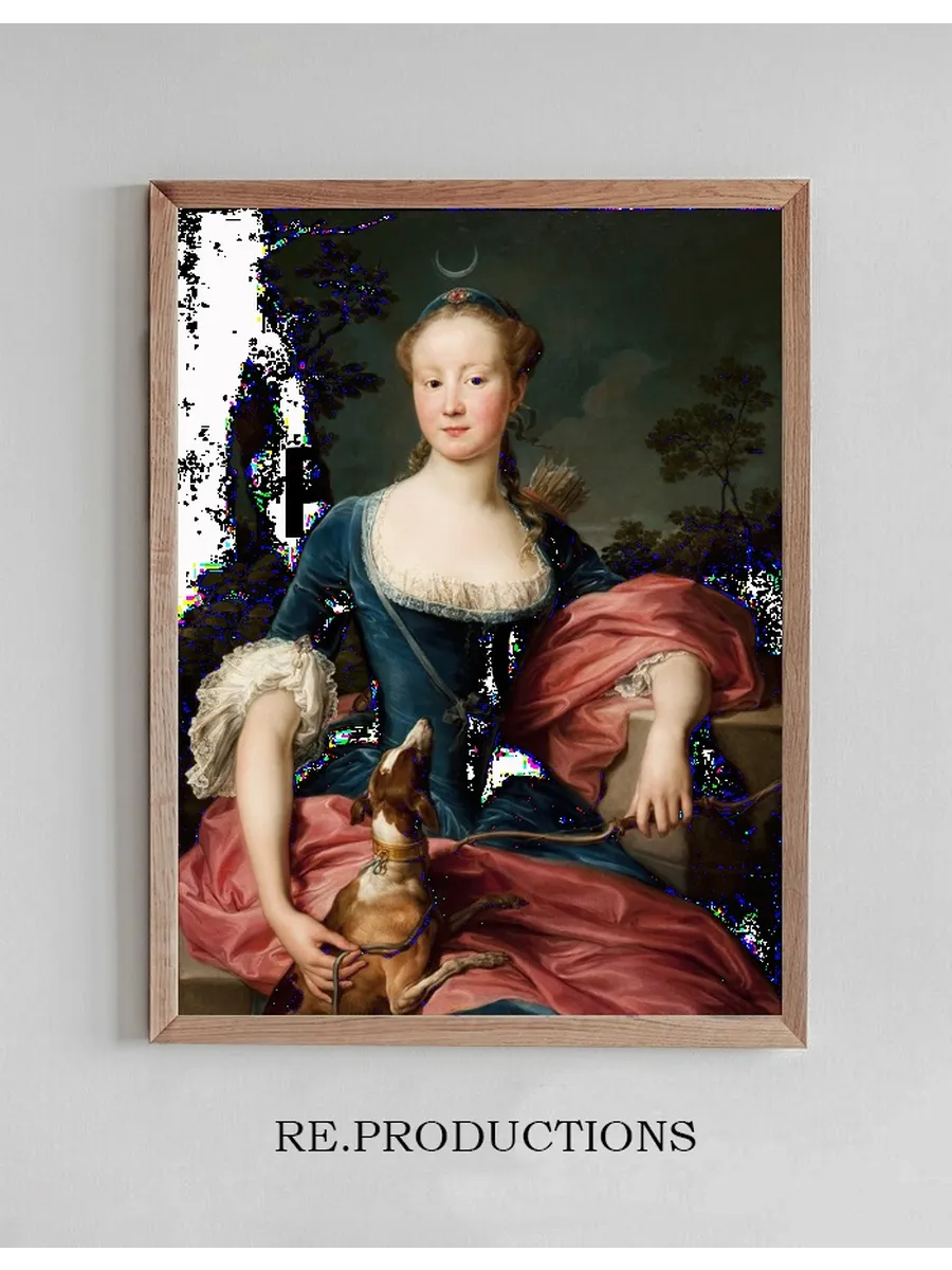Portrait of a Lady as Diana the Huntress