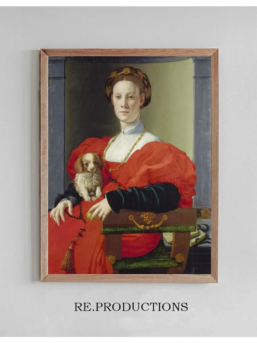 Portrait of a Lady in Red (Francesca Salviati)