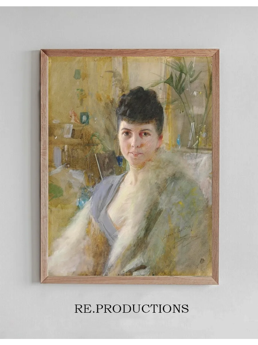 Portrait of a Lady in a Drawing Room