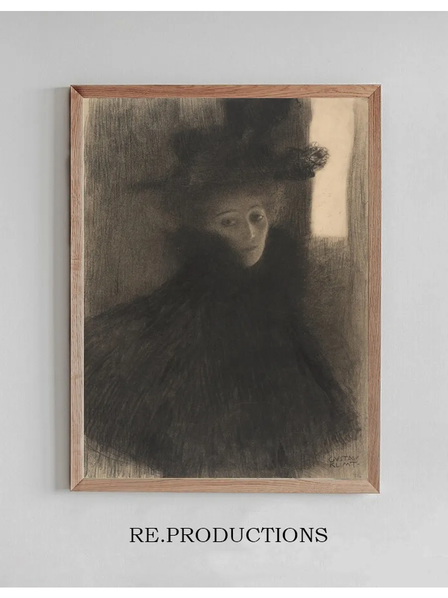 Portrait of a Lady with Cape and Hat