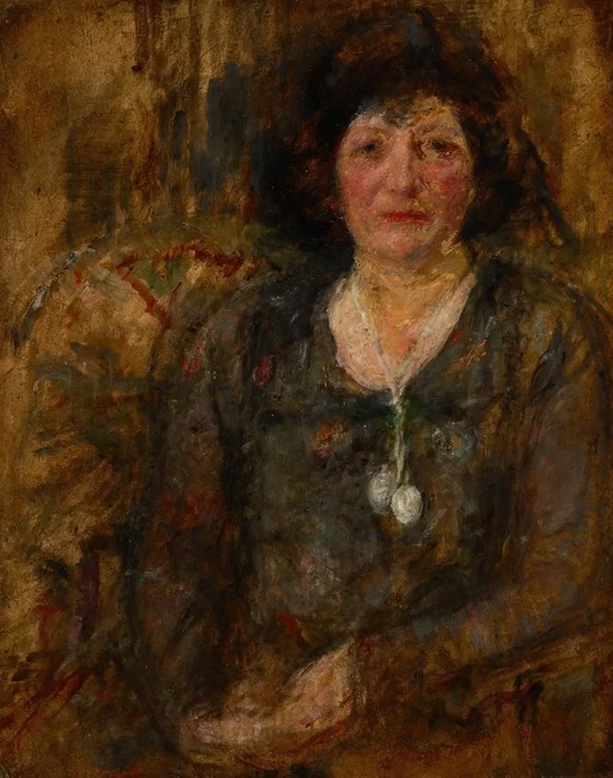 Portrait of a Lady with a Necklace