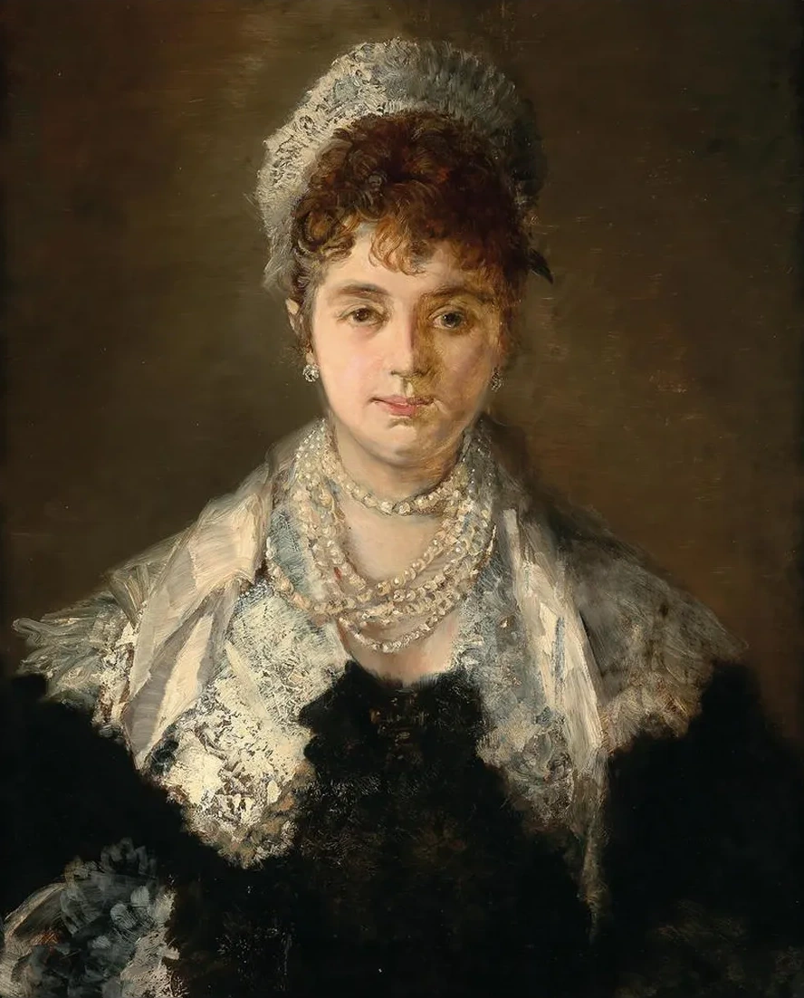 Portrait of a Lady with a Pearl Necklace