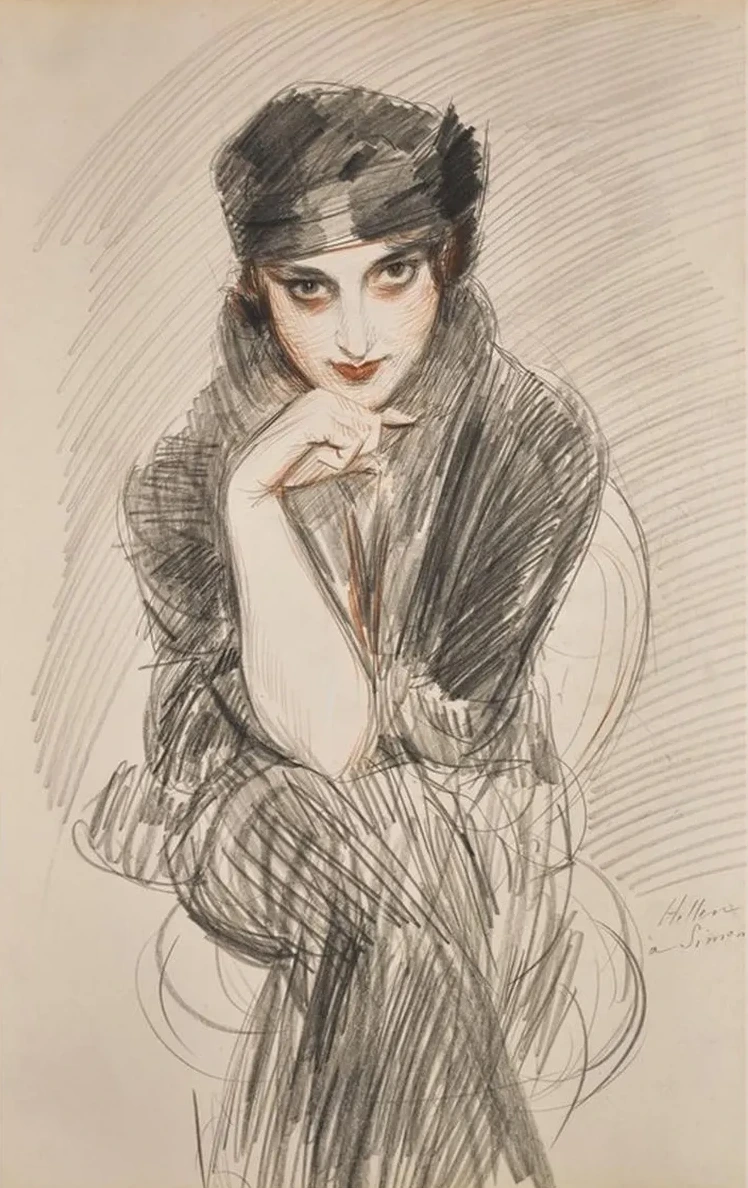 Portrait of a Lady, possibly Madame Van Cleef (n e Lopez Penna Hebe)