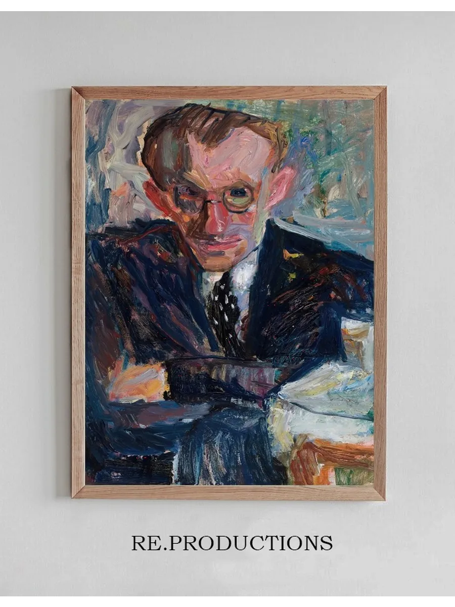 Portrait of a Man in Glasses