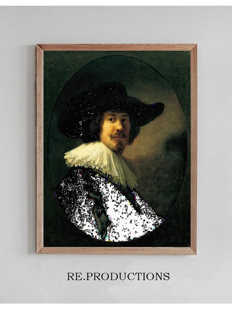 Portrait of a Man in a Broad - Brimmed Hat