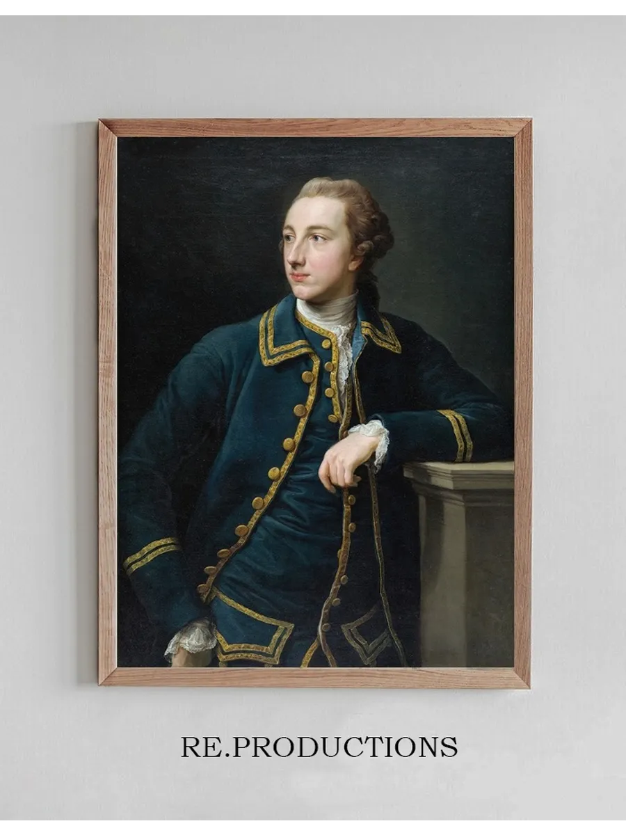 Portrait of a Man in a Green Suit