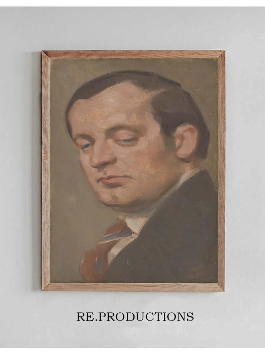 Portrait of a Man with Tie