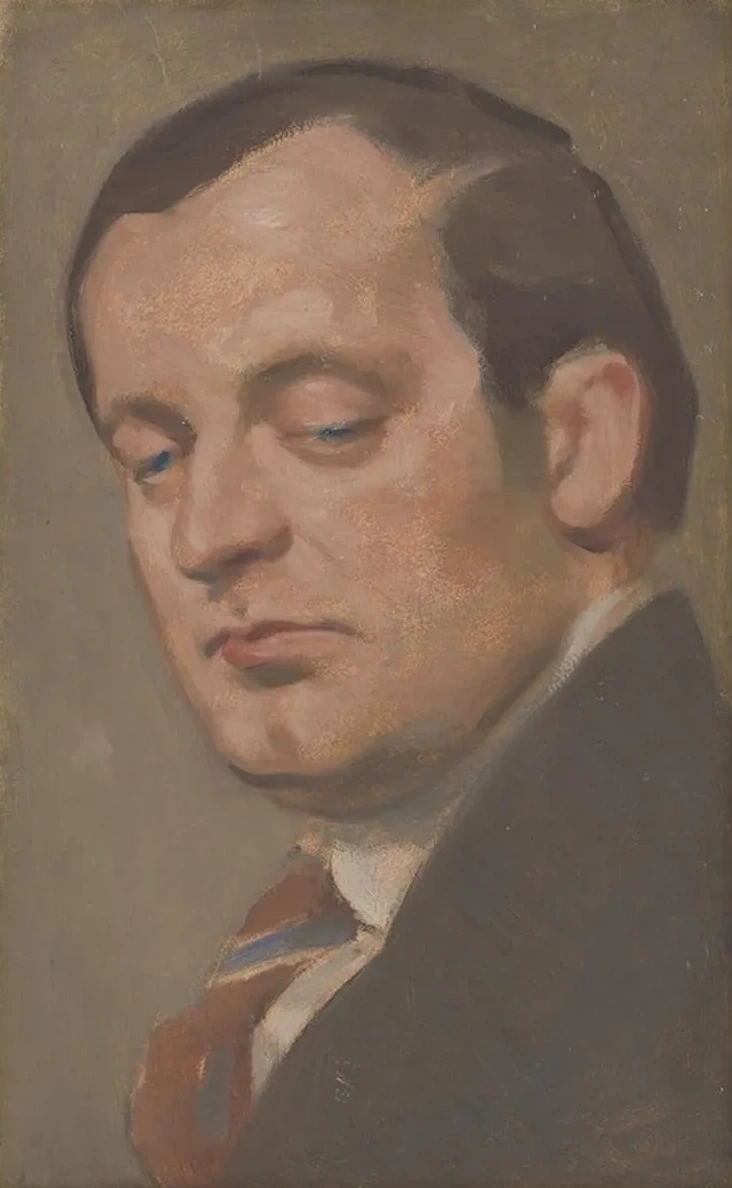 Portrait of a Man with Tie