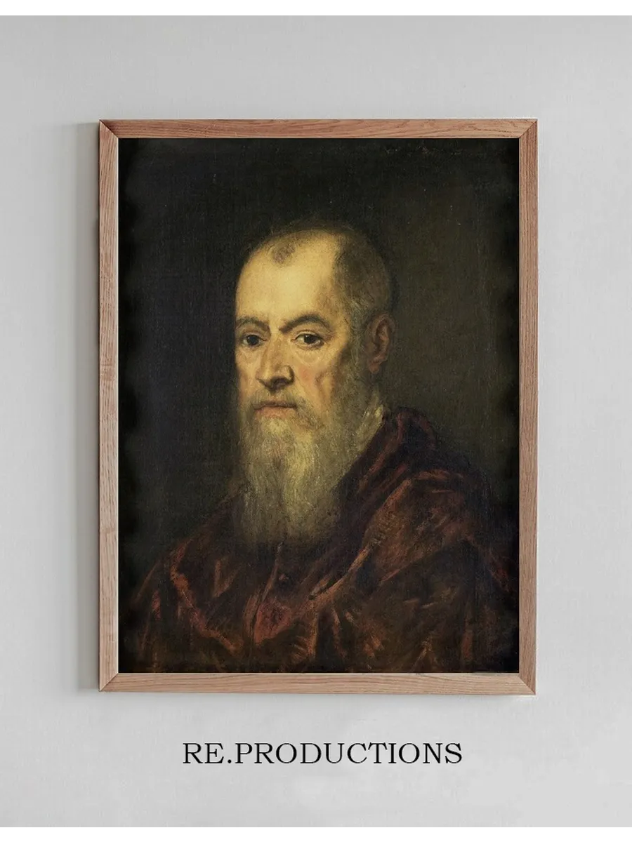 Portrait of a Man with a Red Cloak