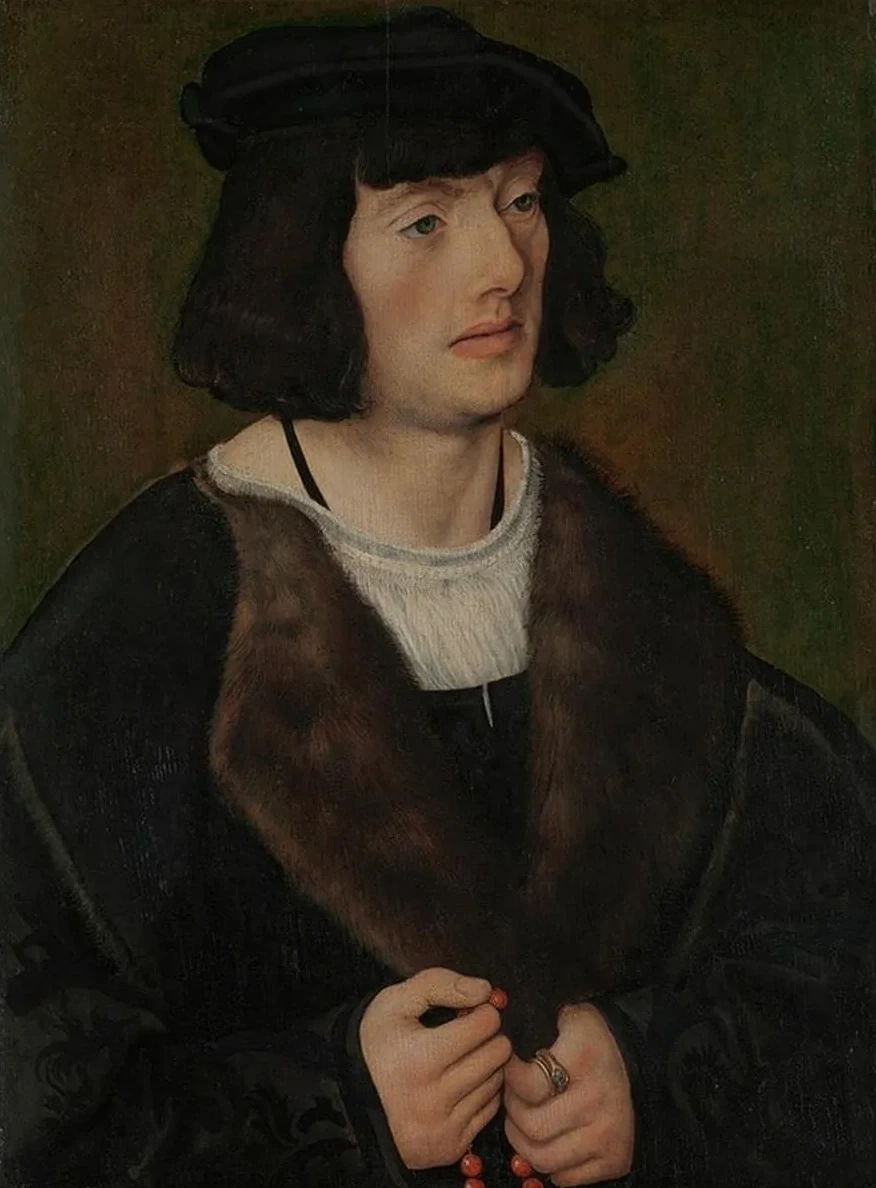 Portrait of a Man with a Rosary