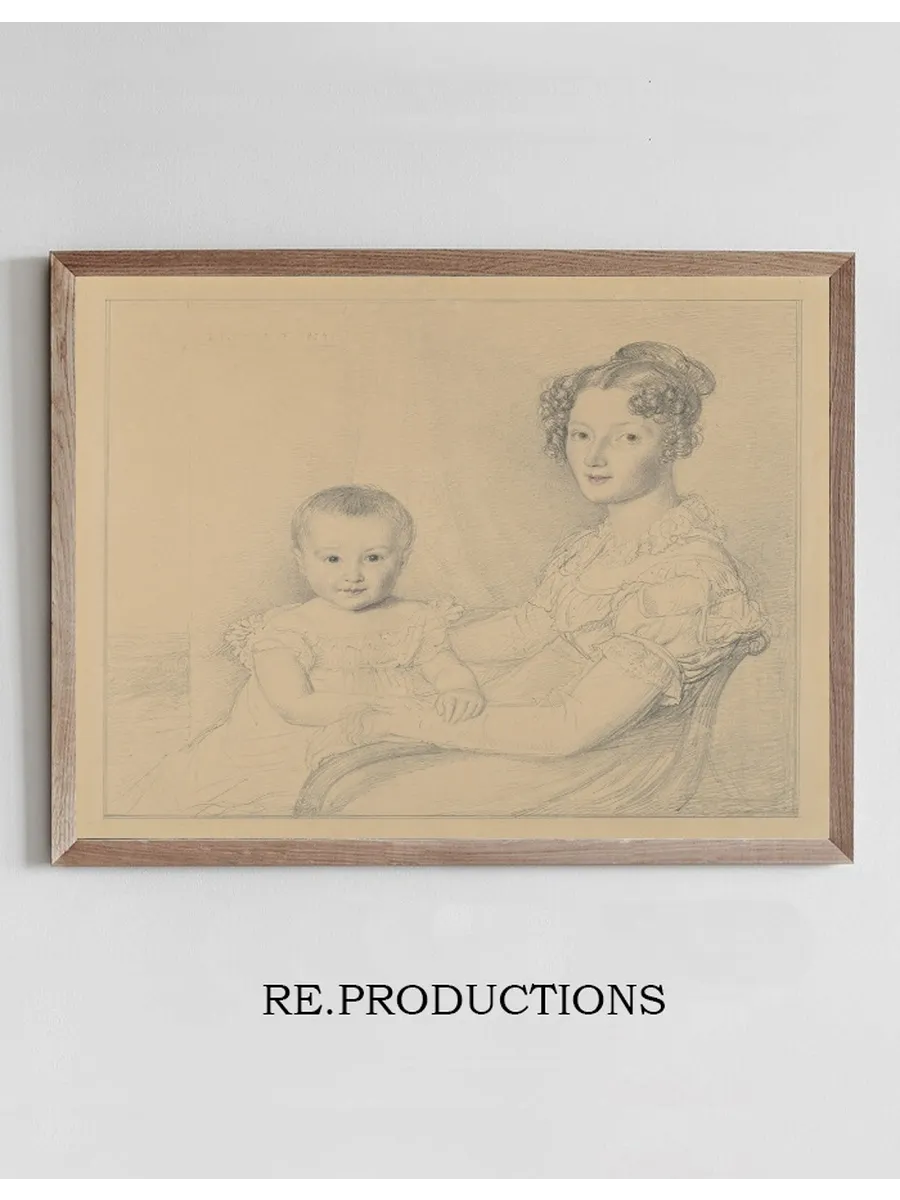 Portrait of a Mother and Child
