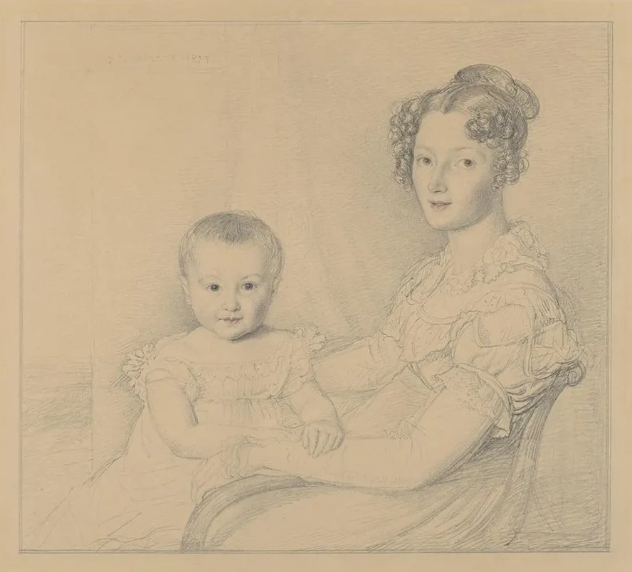 Portrait of a Mother and Child