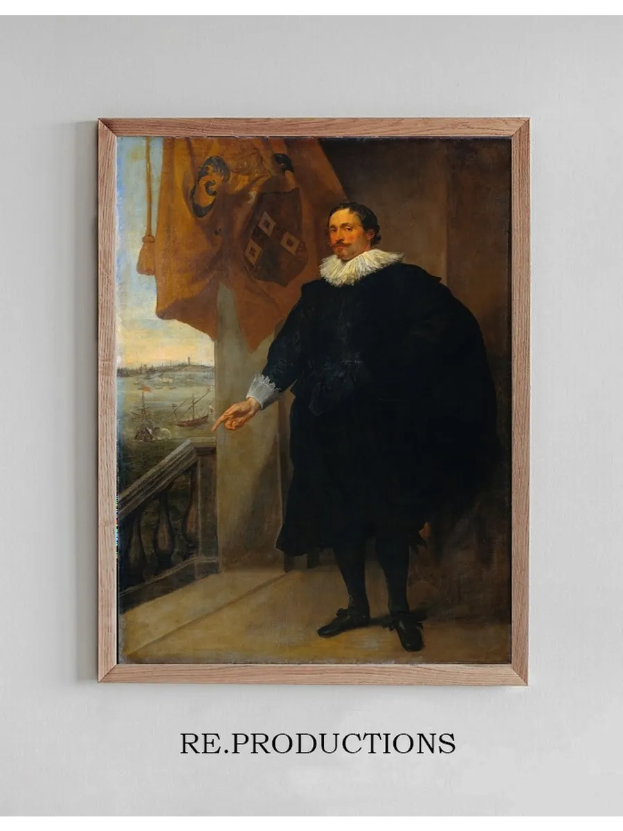 Portrait of a Nobleman, Possibly Adriaan van Der Borcht