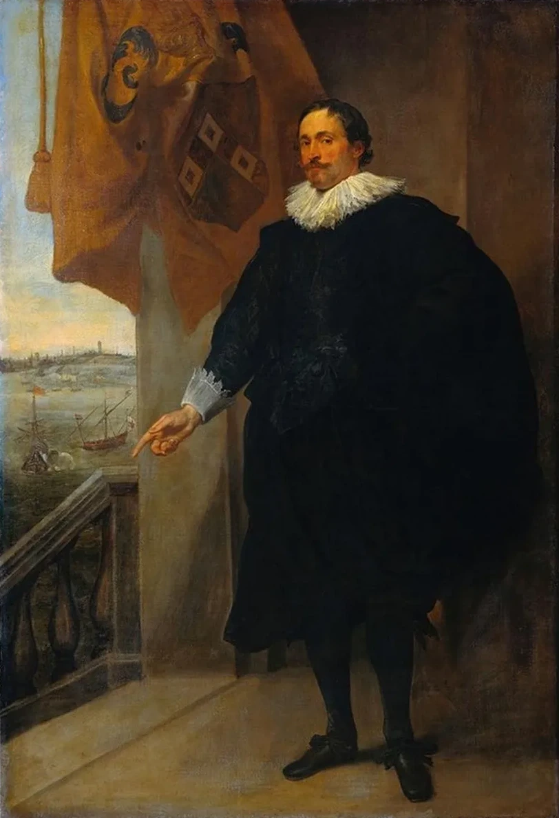 Portrait of a Nobleman, Possibly Adriaan van Der Borcht