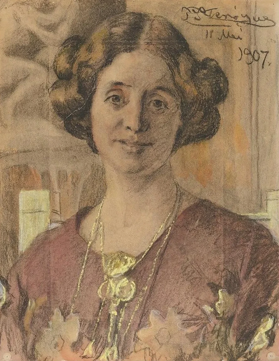 Portrait of a Woman (probably Anna Vilhelmine Johanne Dorthea Halberg, Married Bj Rner, Later Larsen)