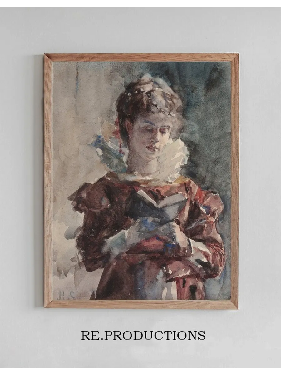 Portrait of a Woman Reading