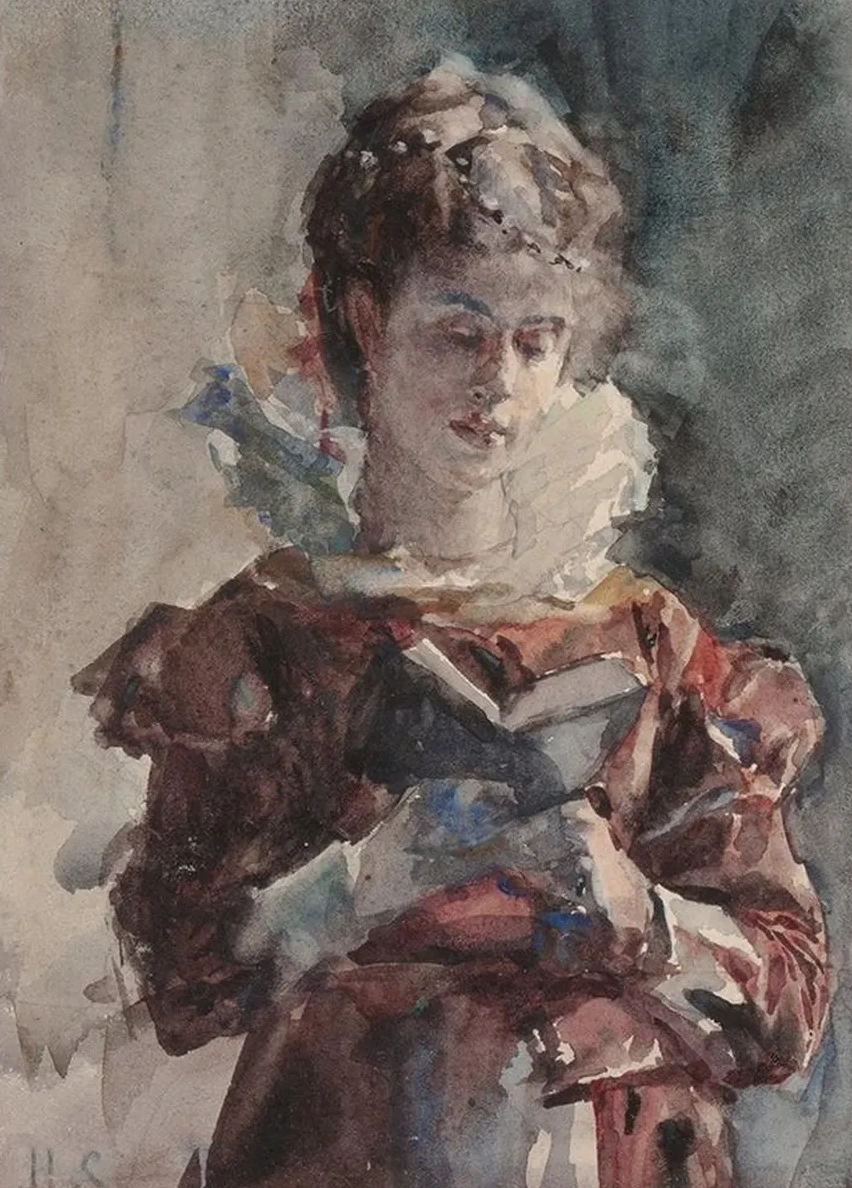 Portrait of a Woman Reading