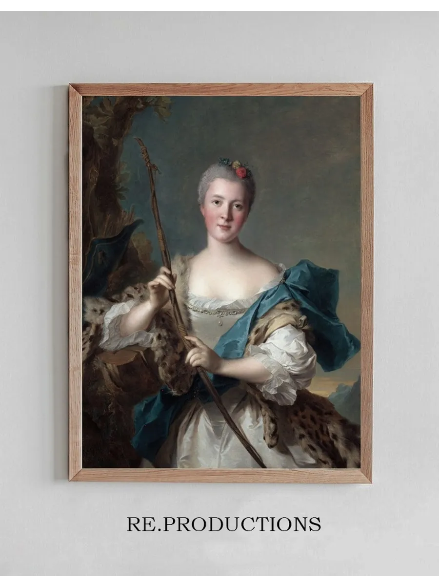 Portrait of a Woman as Diana