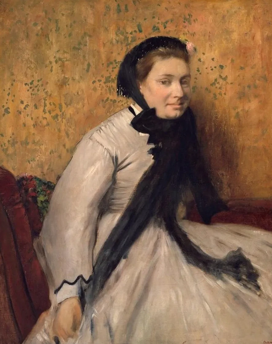 Portrait of a Woman in Gray