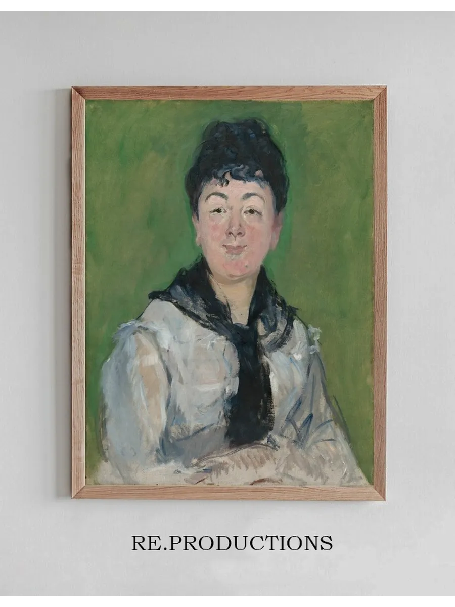 Portrait of a Woman with a Black Fichu