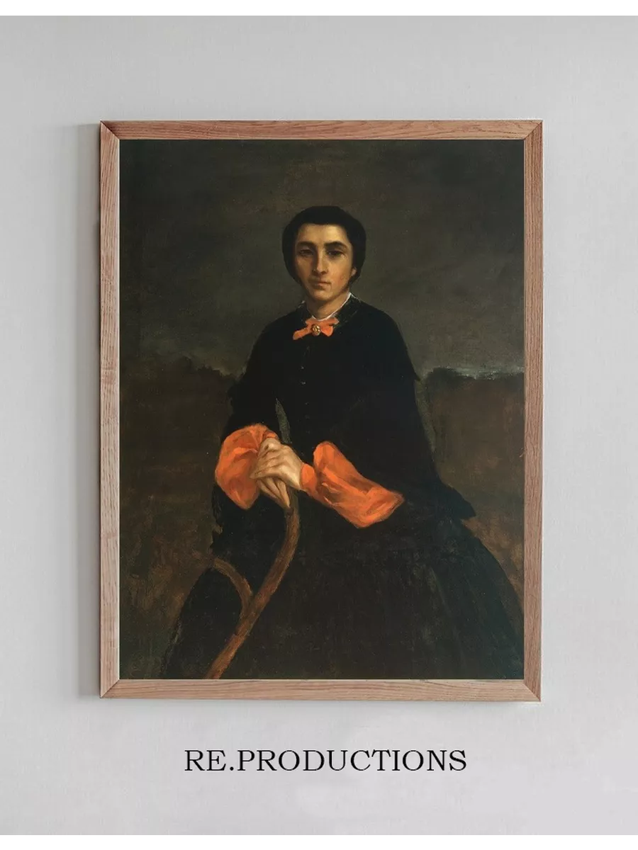 Portrait of a Woman, Juliette Courbet