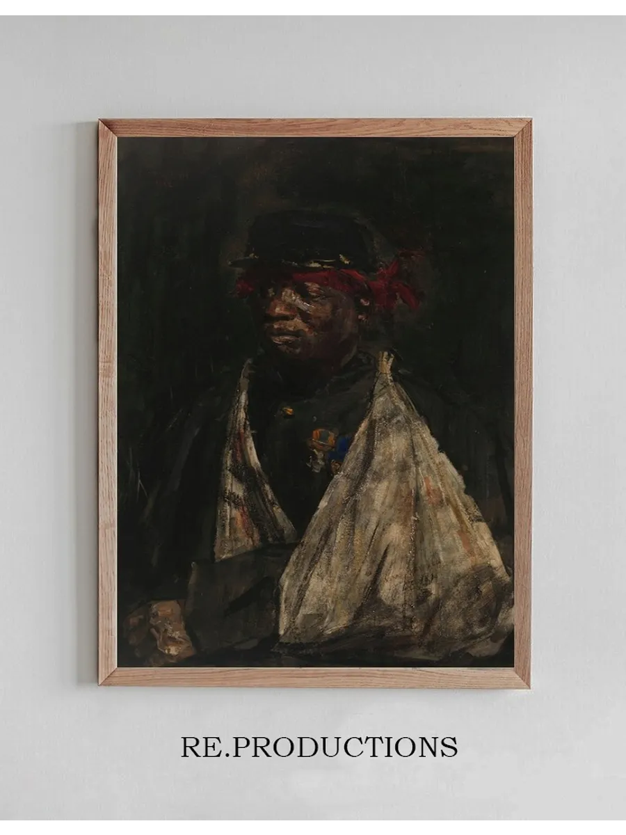 Portrait of a Wounded KNIL Soldier