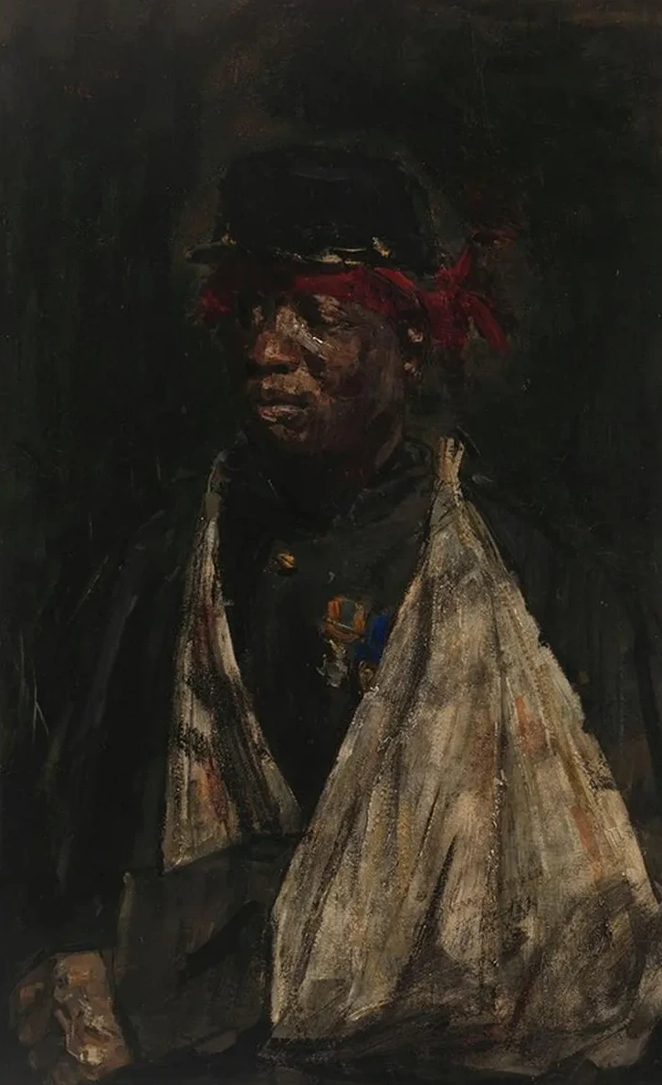 Portrait of a Wounded KNIL Soldier