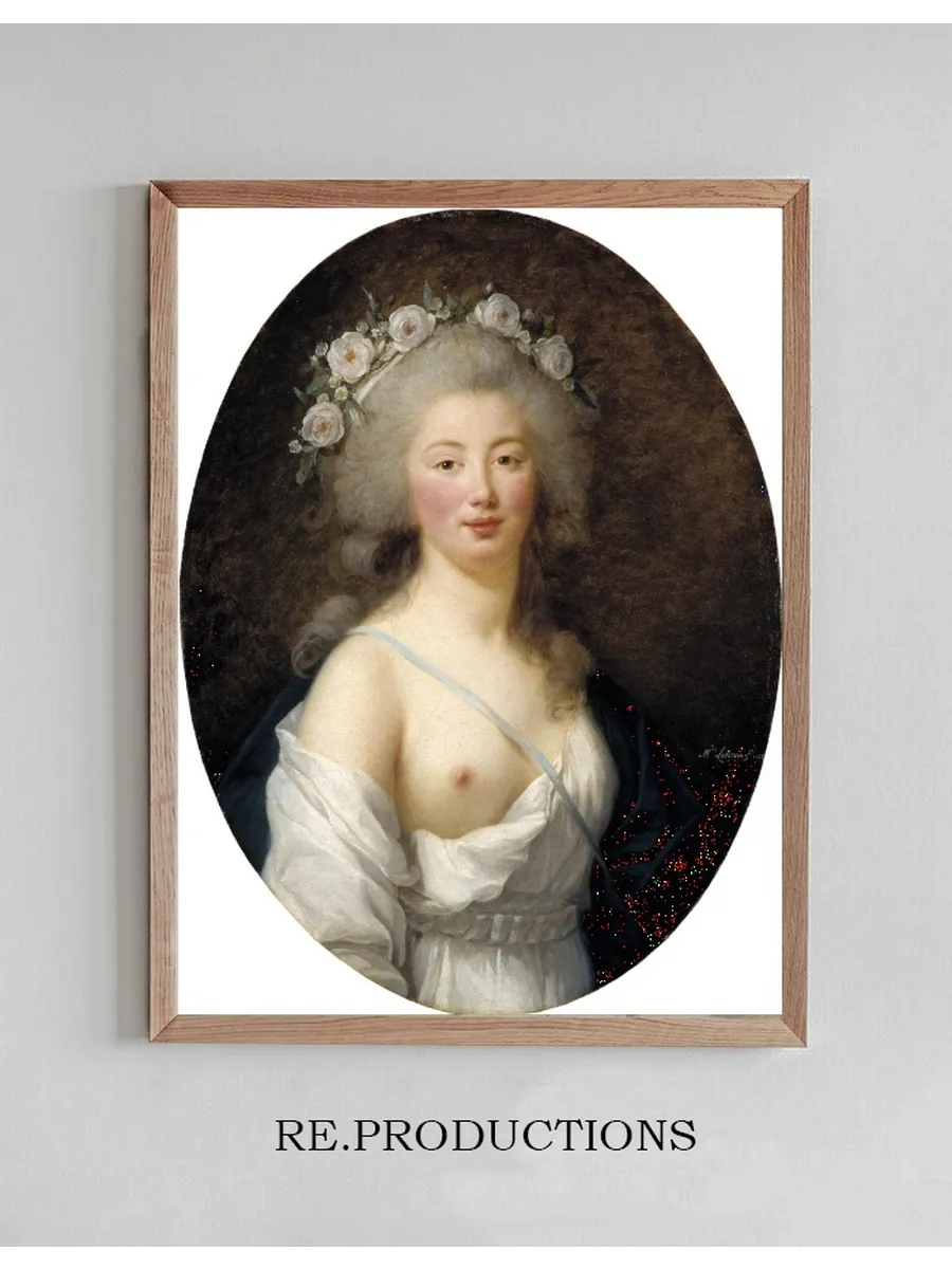 Portrait of a Young Lady as Flora