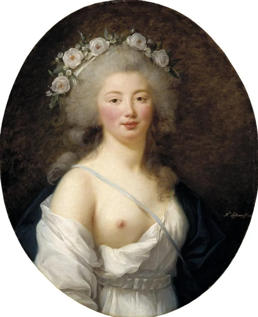 Portrait of a Young Lady as Flora