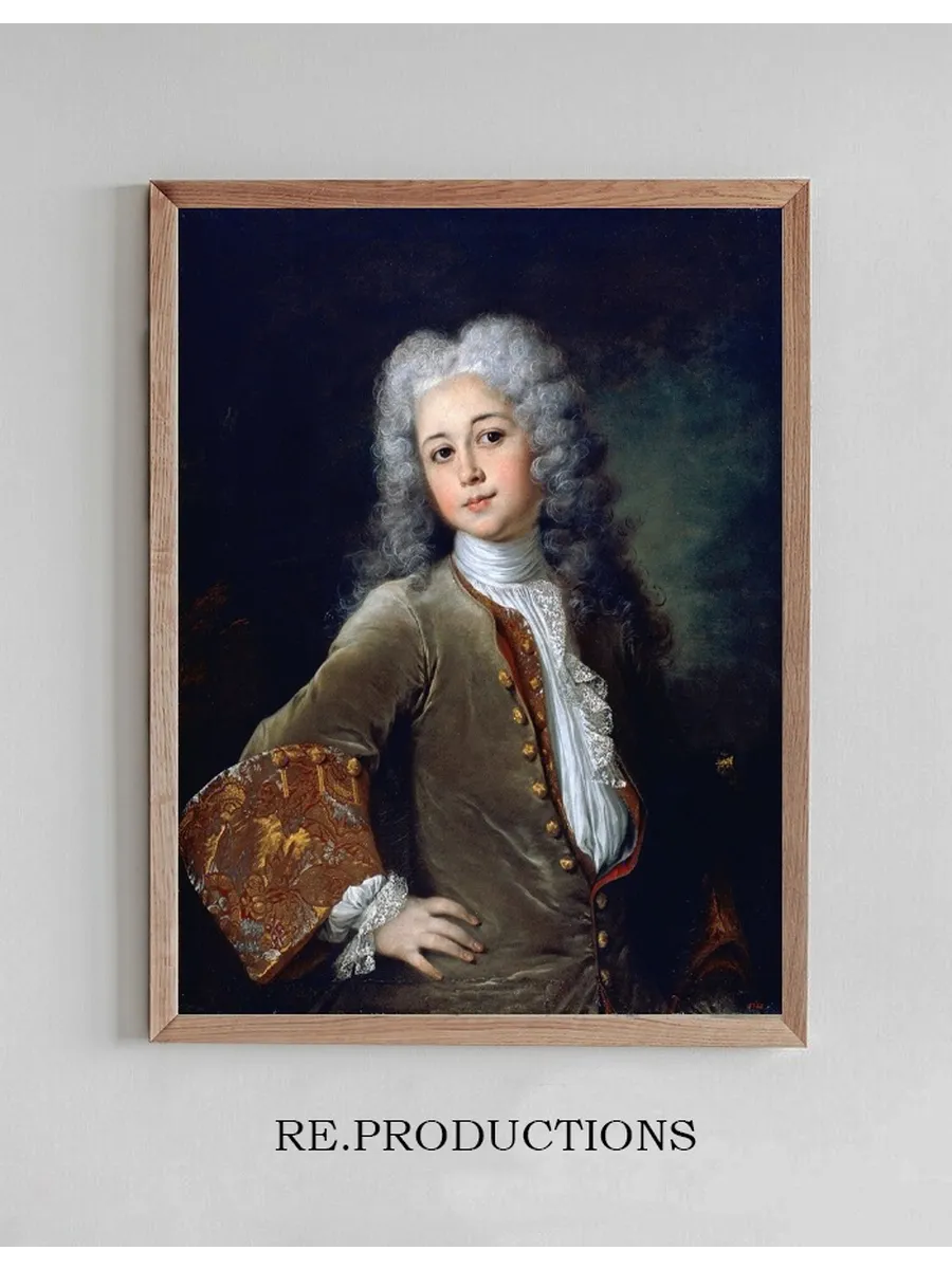Portrait of a Young Man with a Wig