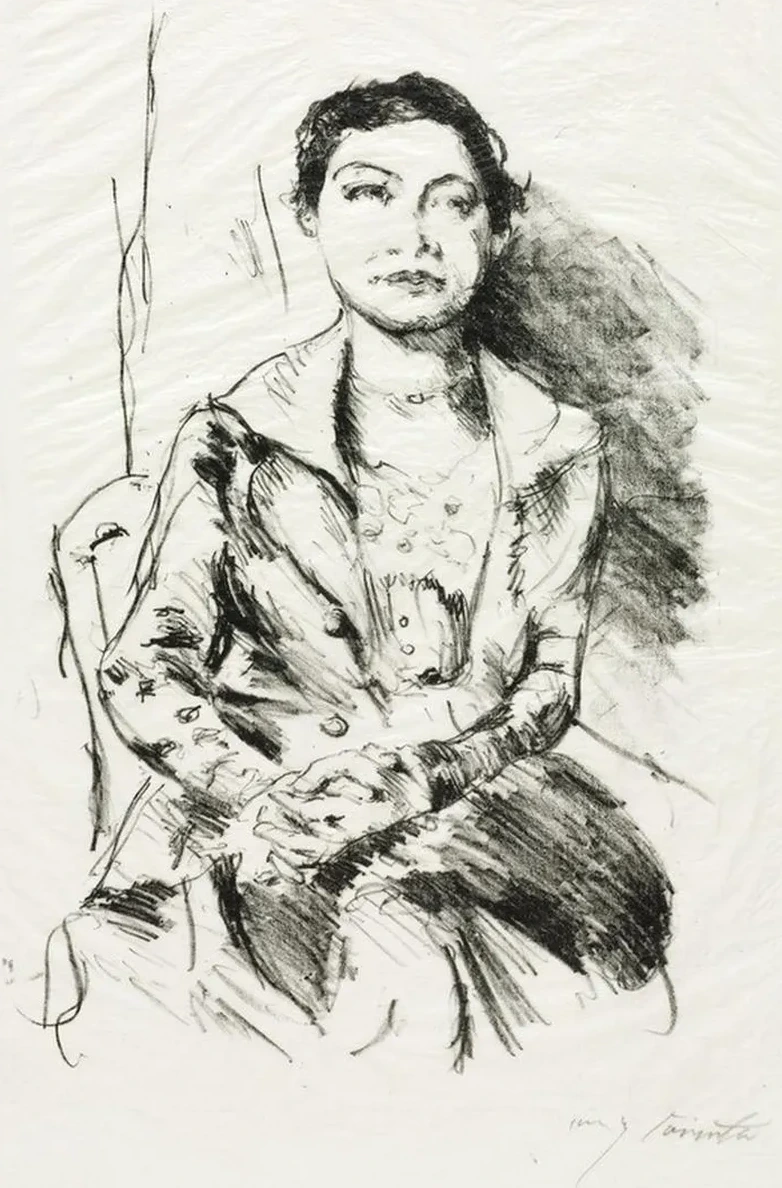 Portrait of a Young Woman (Anneliese Halbe)