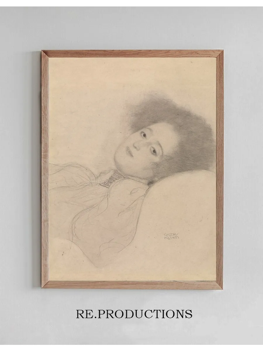 Portrait of a Young Woman Reclining